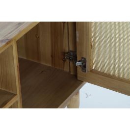 Mueble Tv Balines DKD Home Decor Marron Natural 38 x 53 x 140 cm Mueble Tv Balines DKD Home Decor Marron Natural 38 x 53 x 140 cm
