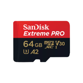 SanDisk Extreme PRO 64 GB MicroSDXC UHS-I Clase 10, V30, U3, A2, Resistente a golpes, agua, temperatura y rayos X, SDSQXCU-064G-GN6MA SanDisk Extreme PRO 64 GB MicroSDXC UHS-I Clase 10, V30, U3, A2, Resistente a golpes, agua, temperatura y rayos X, SDSQXCU-064G-GN6MA Precio: 20.50000029. SKU: S55150092