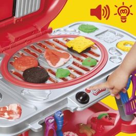 PlayDoh HASG05005L0 Plastilina Grilled Delights con Luces y Sonidos, 17 Accesorios, Manualidades para niños de 3+ años