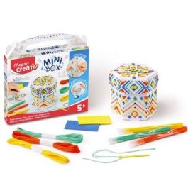 Kit Manualidades Maped Minibox Hilorama 907033/ 3 Rotuladores + 2 Tablas Mosaico + 3 Hilos de Colores + Caja de Construcción Kit Manualidades Maped Minibox Hilorama 907033/ 3 Rotuladores + 2 Tablas Mosaico + 3 Hilos de Colores + Caja de Construcción