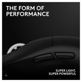 Logitech G Pro Ratón Inalámbrico Gaming con Sensor HERO y Tecnología LIGHTSPEED Negro