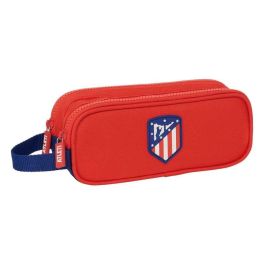Bolso Escolar Portatodo Safta Doble Atletico De Madrid 60x210x80 mm