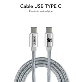 Subblim SUBCHG-3WPD10 Cargador de Pared Doble USB-C PD25W + QC3.0, Incluye Cable USB C a Lightning Blanco