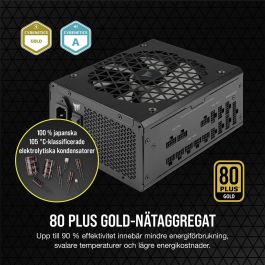 Corsair Rm1000X Fuente Alimentación PC 1000W 80 PLUS Gold Modular ATX 3.0 de Alto Rendimiento para Gaming