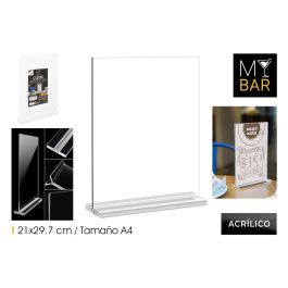 Porta Menús Sobremesa 21 x 29.7 cm - My Bar (12 Unidades) Precio: 33.68999975. SKU: B1A7YEGFKK