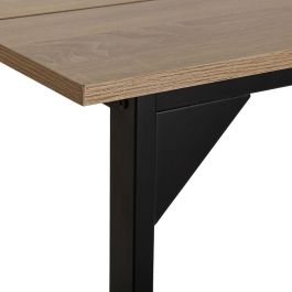 Mesa de Comedor Versa Collins Metal Melamina Madera MDF 75 x 80 x 164,5 cm