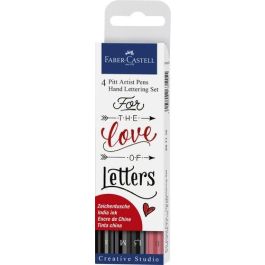 Rotulador Fibra Faber-Castell Pitt Hand Lettering Bolsa De 4 Precio: 10.50000006. SKU: B123HBKVAG