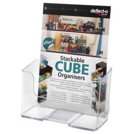 Portafolletos Sobremesa Deflect-O A5 Vertical 1 Compartimento Respaldo Alto Cristal Precio: 5.59000035. SKU: B1HJJANQC3