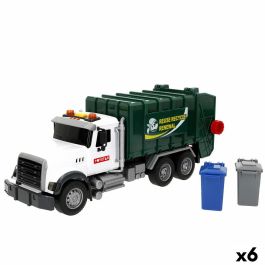 Camión de Basura Speed & Go 31 x 13 x 10 cm (6 Unidades) Camión de Basura Speed & Go 31 x 13 x 10 cm (6 Unidades)