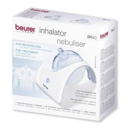 Beurer IH-40 Inhalador Ultrasónico con Cámara Nebulizadora Iluminada y Flujo de Aire Regulable para Alivio Respiratorio Beurer IH-40 Inhalador Ultrasónico con Cámara Nebulizadora Iluminada y Flujo de Aire Regulable para Alivio Respiratorio