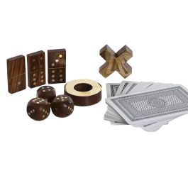 Juego Colonial DKD Home Decor Marron 20.5 x 6.7 x 20.4 cm Set de 4 Precio: 31.58999998. SKU: B14Z4AAPZE