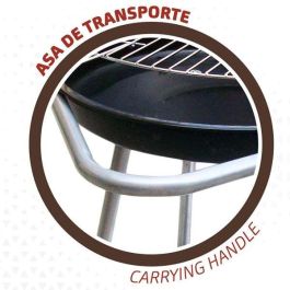 Barbacoa de carbón redonda aktive 51x51x82 cm Barbacoa de carbón redonda aktive 51x51x82 cm
