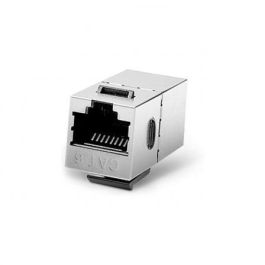 Aisens Empalme RJ45 Cat.6 UTP Apantallado Hembra/Hembra para Panel de Parcheo o Roseta
