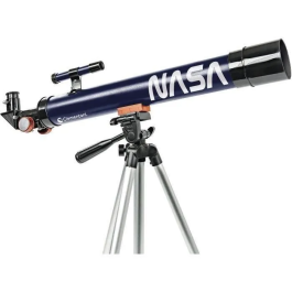 Clementoni CLE8005125527380 Telescopio de Objetos NASA con Trípode Extensible hasta 127 cm