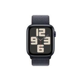 Apple Watch SE GPS A2723 Smartwatch 44mm Aluminio Medianoche, Monitoreo de Salud, Sumergible hasta 50m