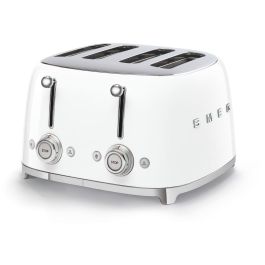 Smeg TSF03WHEU Tostador 4 Rebanadas Estilo Años 50 Blanco Precio: 216.5000002. SKU: S8100104