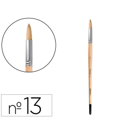 Liderpapel Pincel nº 13 Punta Redonda de Cerda para Oleo y Acrílica Certificado FSC Precio: 32.67. SKU: B1CQERLT4N