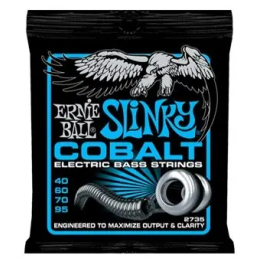 ERNIEBALL Juego Bajo Eléctrico Slinky Cobalt Extra 40-95 Juego de Cuerdas para Bajo Eléctrico Precio: 41.50000041. SKU: B1G6HPR62C