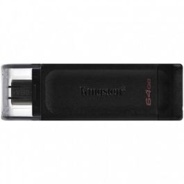 KINGSTON DT70/64GB Pendrive USB-C 3.2 64GB Negro
