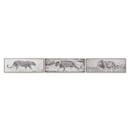 Cuadro Colonial DKD Home Decor Blanco Negro 3.5 x 32 x 92.5 cm (3 Unidades) Precio: 51.74928. SKU: S3017923