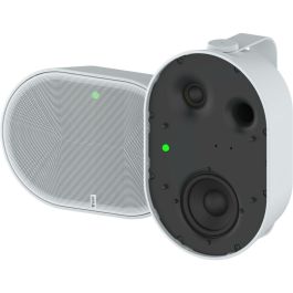 Axis C1110-E Altavoz de Red IP para Gabinete, 7W, PoE, Audio bidireccional, Música y Mensajes, Blanco, Interior/Exterior