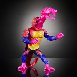 MATTEL Masters of the Universe Origins Turtles of Grayskull Figura de acción Rattlor mutante con sonido 14cm