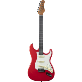 Eko Strato ST300 Guitarra Eléctrica Roja Forma Stratocaster