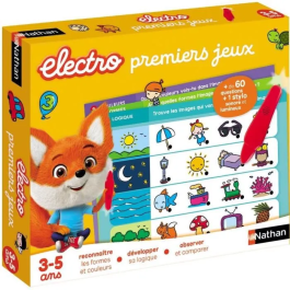 Nathan Juegos Electrónicos - Primeros Juegos Educativos de Preguntas y Respuestas para Niños con Lógica y Observación