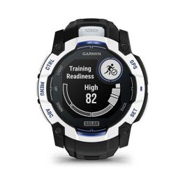 Garmin Instinct 3 Solar GPS Reloj Inteligente para Deporte 50mm Blanco Unisex con Carga Solar y GPS