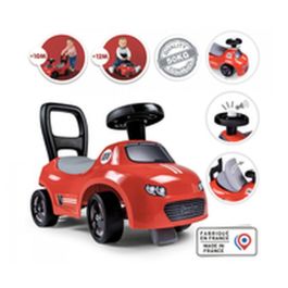Smoby Correpasillos Rojo, Vehículo de Juguete para Bebés, Edad Mínima 18 Meses, de Plástico, Sin Pilas Ni Sonidos Ni Montaje