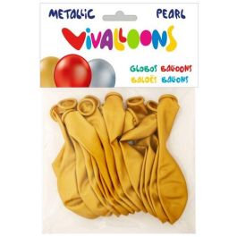 Blanca Globo 100% Latex Biodegradable Metalizado Oro Bolsa 15 Unidades Fiesta Decoracion Brillante Precio: 1.49999949. SKU: B13A57HGM5