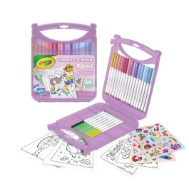 Maletin Rotuladores Lavables 65 Pzas. Pastel 25-5239 Crayola Precio: 17.5000001. SKU: B1FV7YG7J7