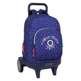 Benetton Mochila Gde. c/ruedas Drop 33x45x22cm compacta evolutiva Precio: 62.40696. SKU: B19G3GE97A