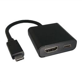 ROLINE Display Adapter USB Typ C - HDMI + 1x Typ C PD ST/BU Precio: 76.3147. SKU: B137X6G8FW
