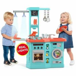 Molto Cocina de Juguete XL de Plástico, 83x75x27 cm, 12 Accesorios, para Niños +3 Años, Pilas Incluidas Molto Cocina de Juguete XL de Plástico, 83x75x27 cm, 12 Accesorios, para Niños +3 Años, Pilas Incluidas