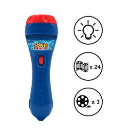 Lexibook Linterna Proyector Sonic the Hedgehog con 24 Imágenes