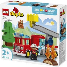 Lego Duplo Camión de Bomberos con Manguera y Bomberos Juego de Construcción 18 Meses Precio: 28.69000024. SKU: B1EWXLGSKH