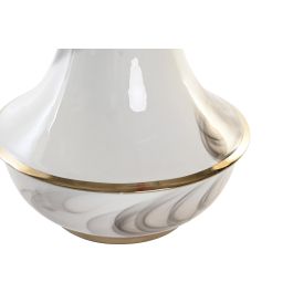 DKD Home Decor Tibor Moderno Bicolor Dorado 17 x 27 x 17 cm (4 Unidades)