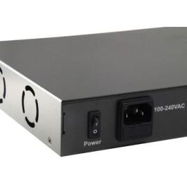 Level One FGP-2602 Switch de 24 puertos FE con 2 puertos GSFP de 19 pulgadas y 380W con 24 puertos PoE