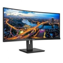 Philips 346B1C Monitor Curvo Ultrapanorámico 34" WQHD (3440x1440) VA USB-C KVM Altavoces Ergonómico Ajustable Eye Comfort Negro