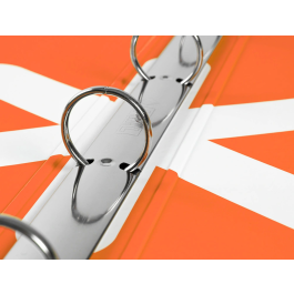 Antartik Carpeta A4 Forrada 4 Anillas 25 mm Redondas Color Mostaza