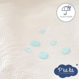 Juego de 2 protectores de colchón para bebé antiácaros - 60x120 cm - Alese impermeable - Lazo 100% algodón - Absorbente Juego de 2 protectores de colchón para bebé antiácaros - 60x120 cm - Alese impermeable - Lazo 100% algodón - Absorbente