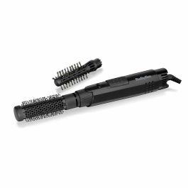 BaByliss AS86E Cepillo Moldeador Smooth Shape - 2 Cepillos Intercambiables 19/23mm, 3 Temperaturas, 300W para Volumen y Ondas