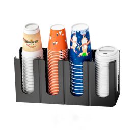 Organizador de Vasos y Tapas My Bar - 4 Secciones (8 Unidades) Organizador de Vasos y Tapas My Bar - 4 Secciones (8 Unidades)