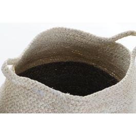 Cesta Boho DKD Home Decor Gris Natural 40 x 38 x 40 cm Set de 2 Cesta Boho DKD Home Decor Gris Natural 40 x 38 x 40 cm Set de 2