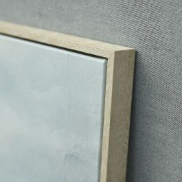 DKD Home Decor Cuadro Mediterráneo con Gaviotas Azul y Blanco 140x70 cm (2 Unidades) Lienzo