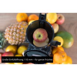 Unold 78275 Slow Juicer Sam Exprimidor Lenta, 80 RPM, 0.8 L, Carbón vegetal