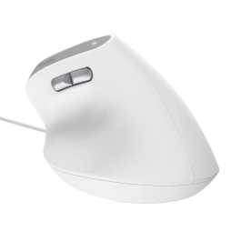 Ratón Ergonómico Óptico Trust 25397 Blanco 2400 dpi