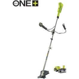 Ryobi Desbrozadora 18V con 1 Batería Litio 4Ah y Cargador Rápido 2.0A, Hoja 3 Dientes Tri-Arc 20cm y Hilo Ø 1.6mm Precio: 282.49999954. SKU: B18KPQNT4F