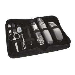 Wahl 9962-1816 Cortabarbas + Recortadora de Nariz, Orejas y Cejas Travel Kit